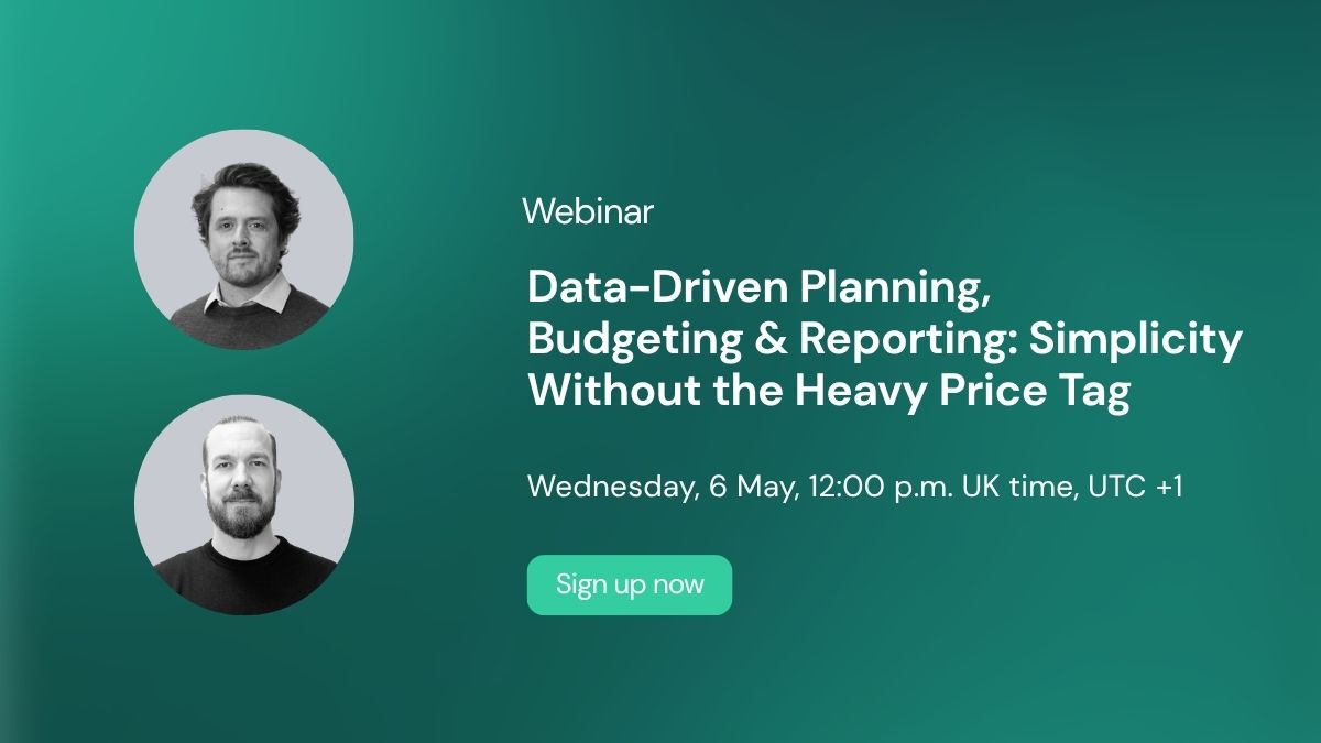 Reporting Simplicity Webinar recording: Data-Driven Planning, Budgeting & Reporting ...